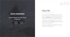 Desktop Screenshot of daviddworken.com